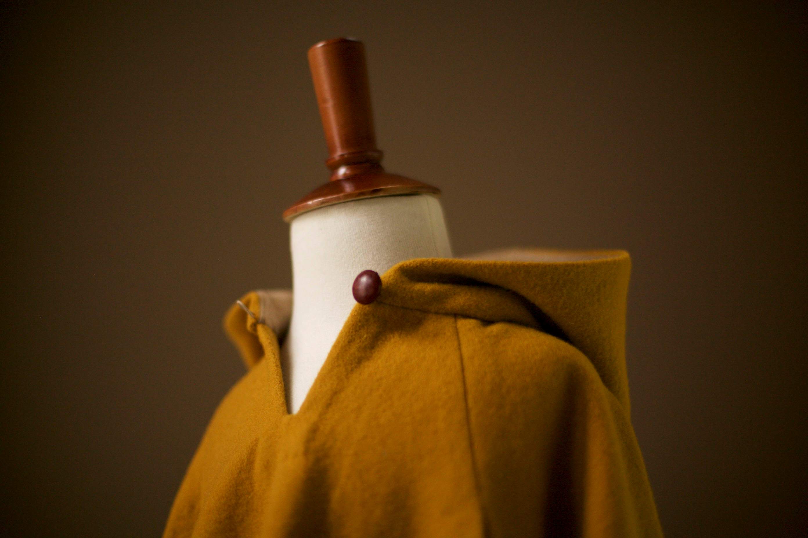 notre dame wool cape