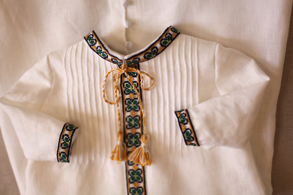 Irish Embroidered Dress