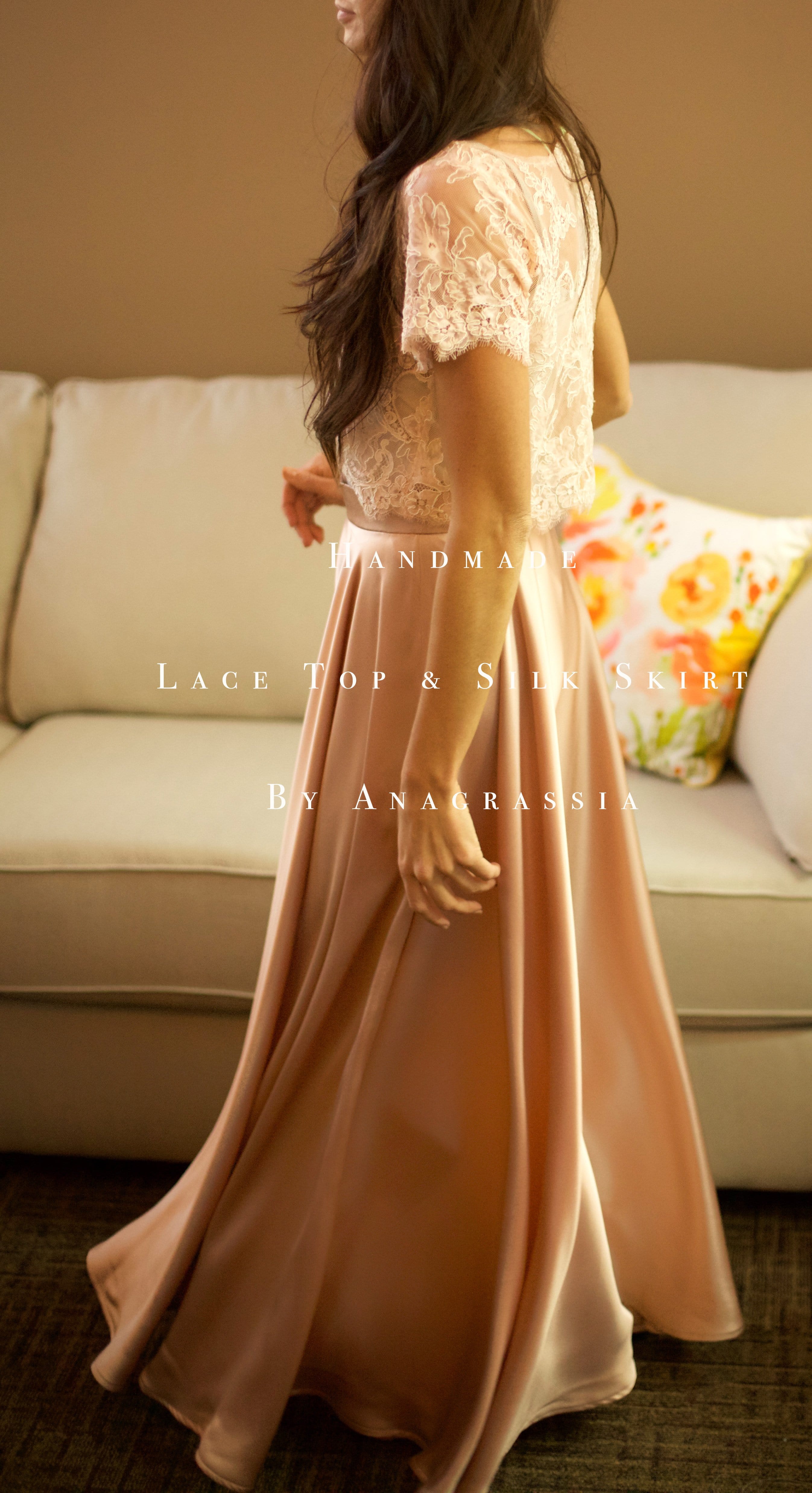 long bridesmaid skirt