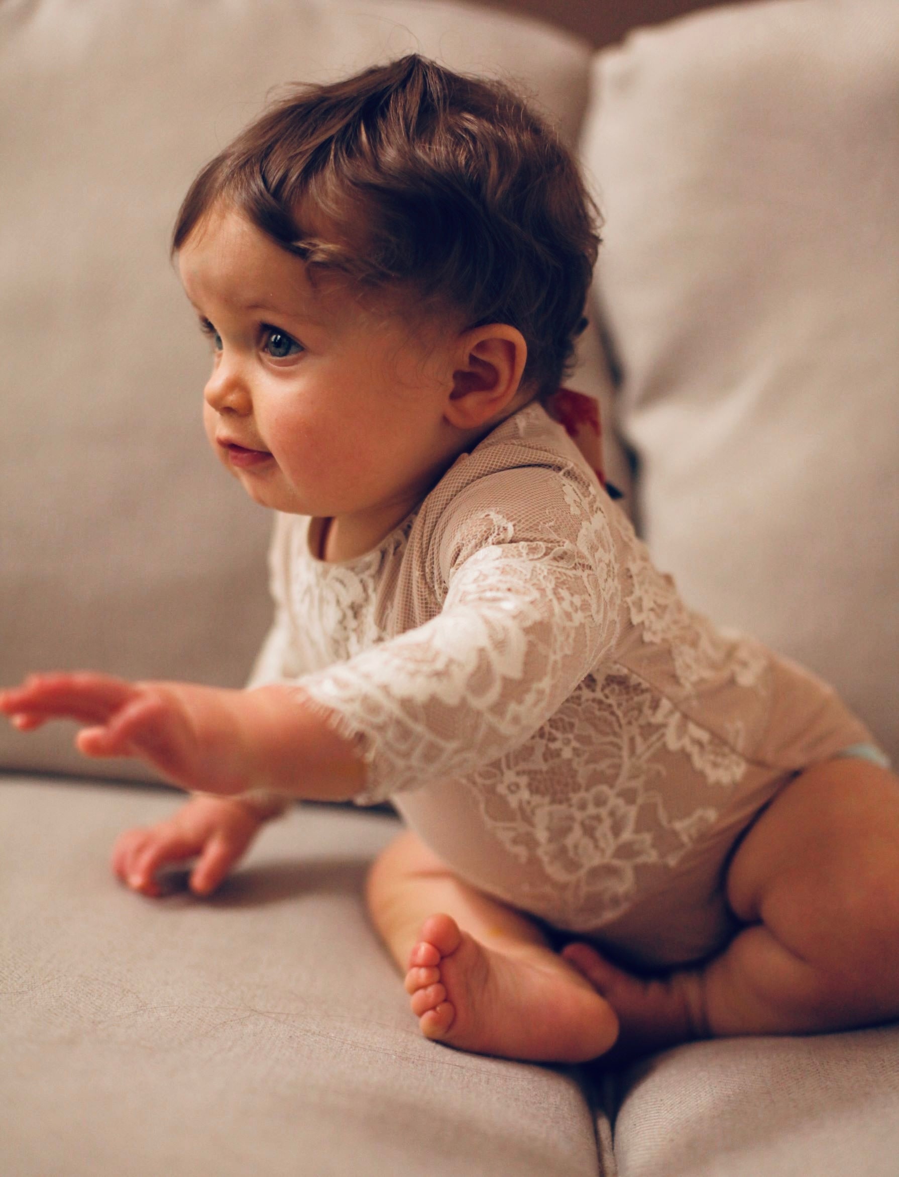 champagne lace bodysuit