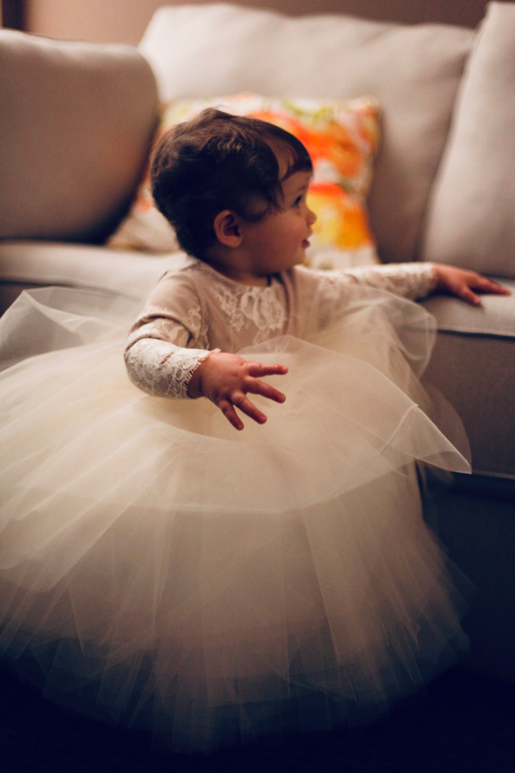 flower girl dress lace bodysuit