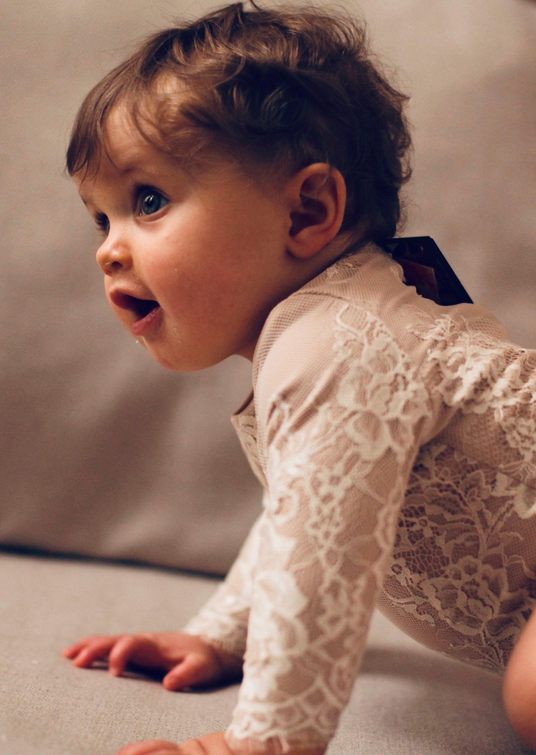 nude lining lace leotard