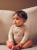 champagne lace leotard