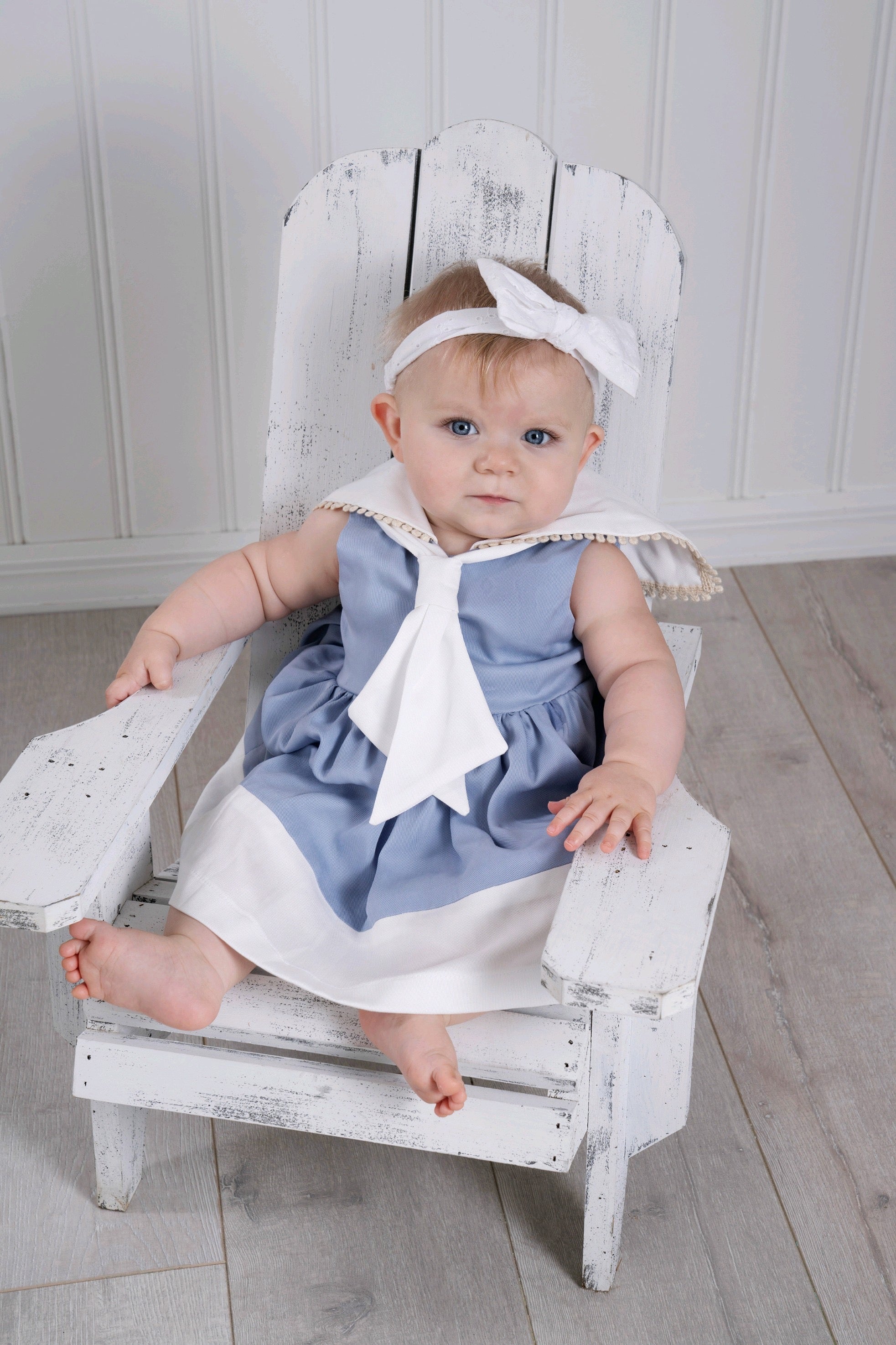 Light Blue Sailor Dress