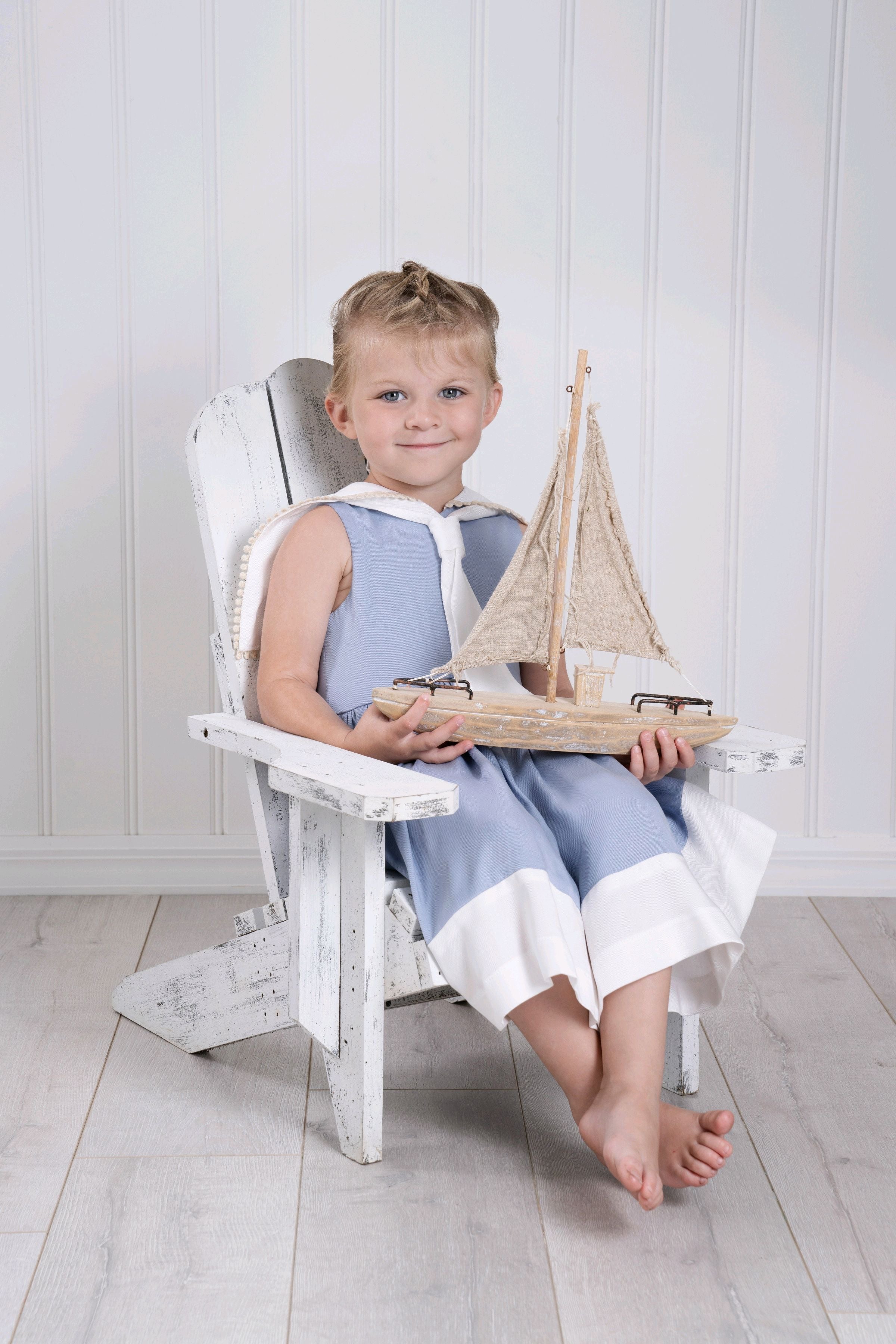 Light Blue Sailor Dress