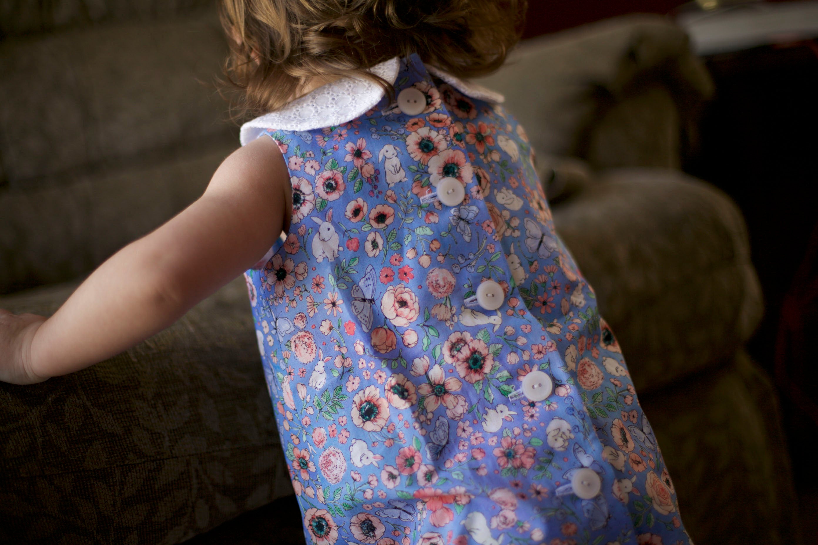 how to sew a little girls dress