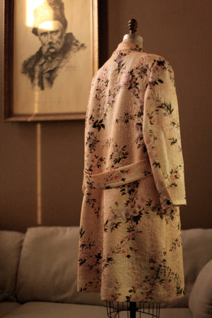 silk floral jacket 