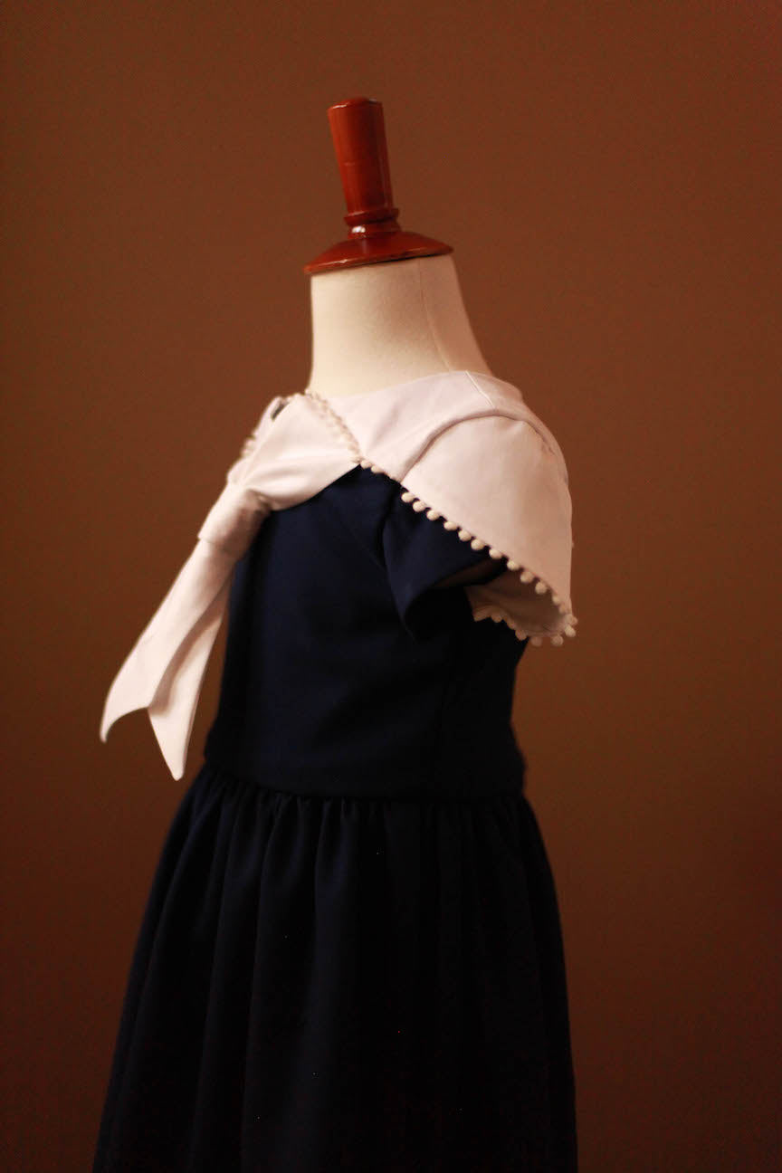 nautical girls dress