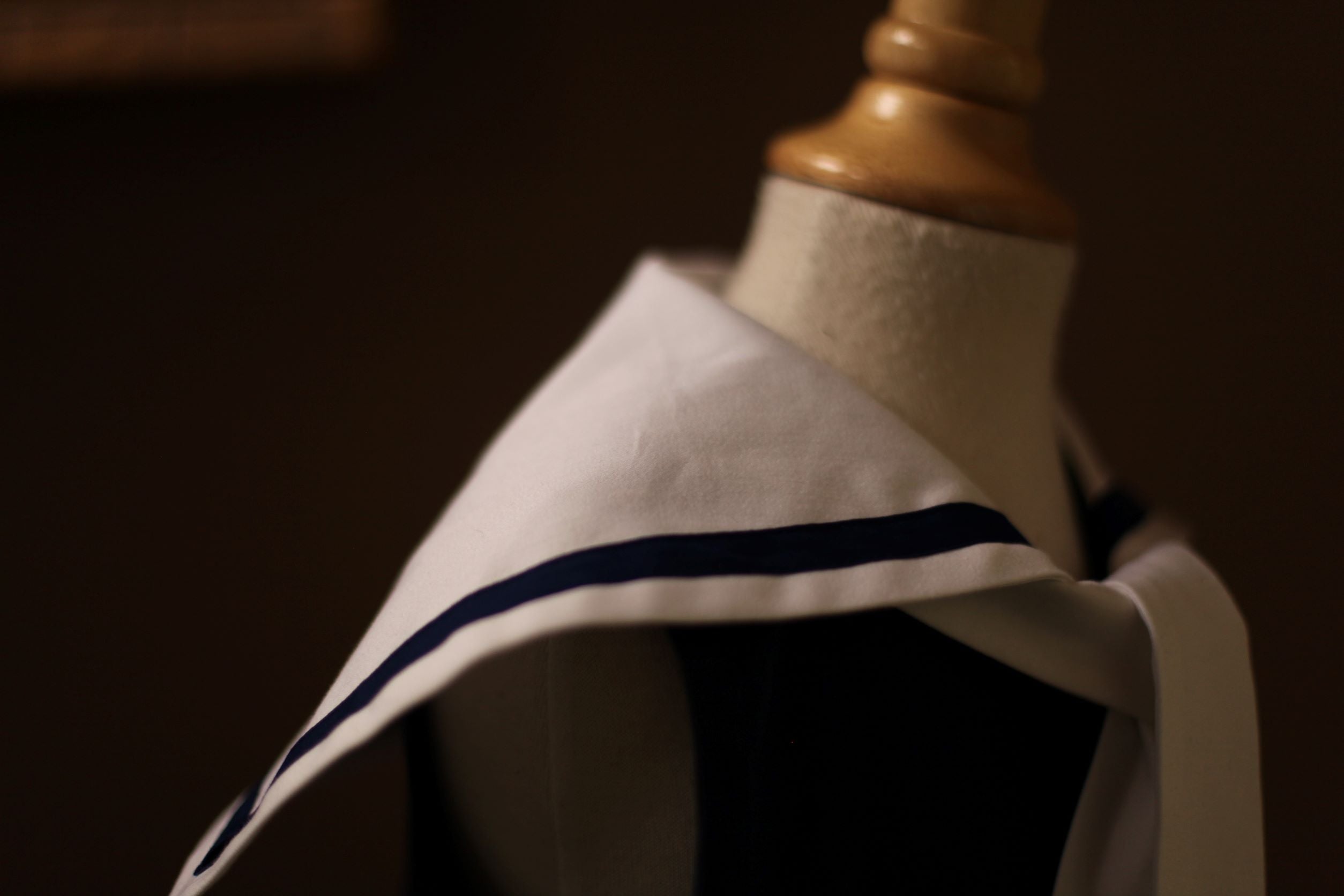 girls sailor dress with wide collar