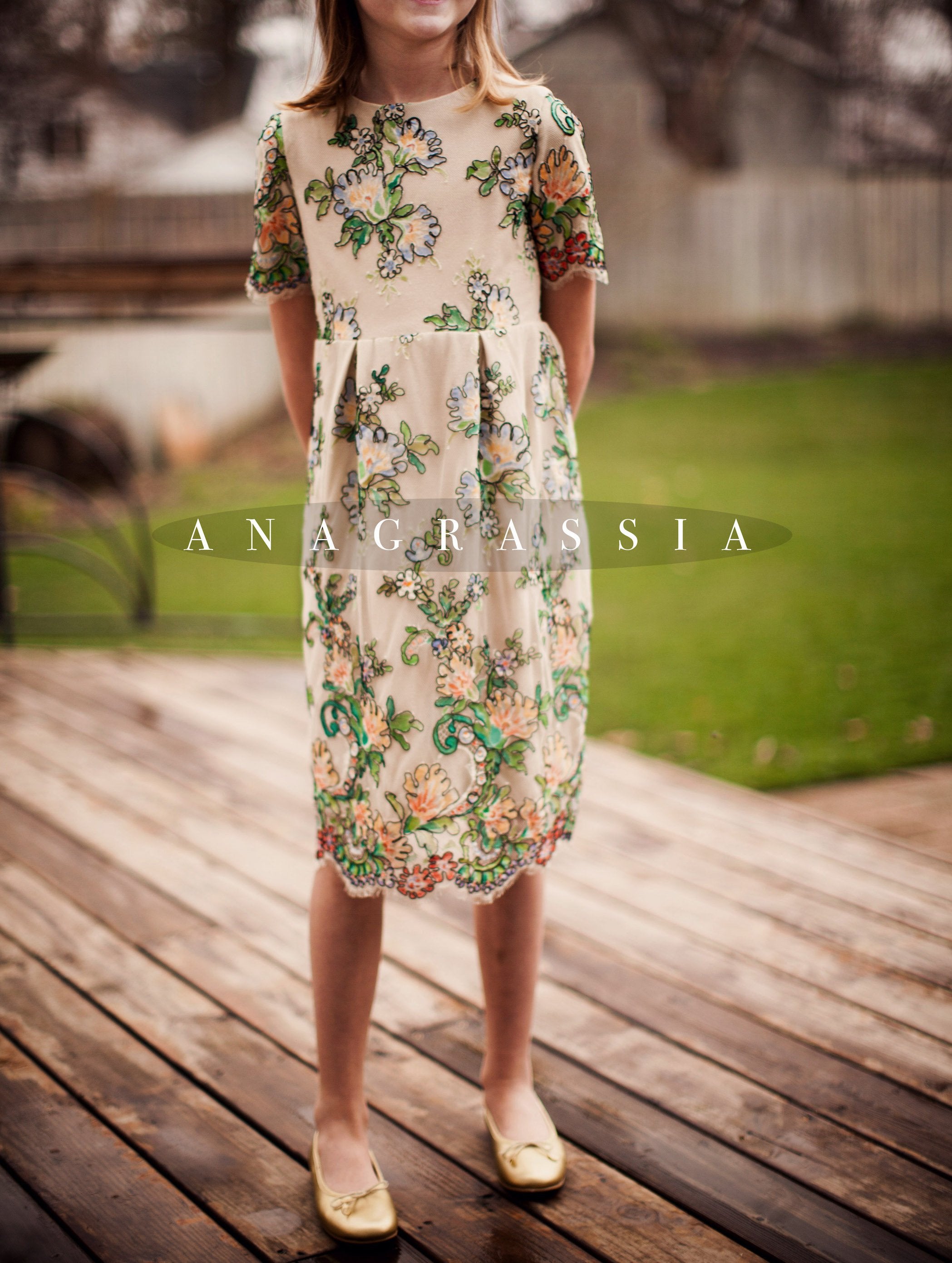 lace colorful dress custom