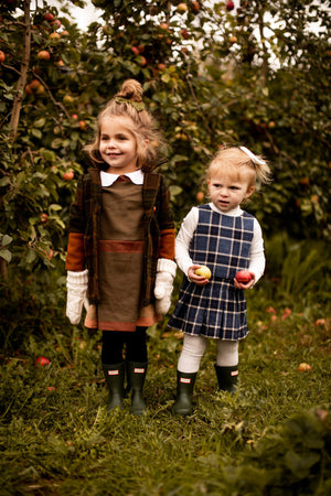 pleated fall jumper for girls