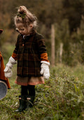 plaid wool coat girls