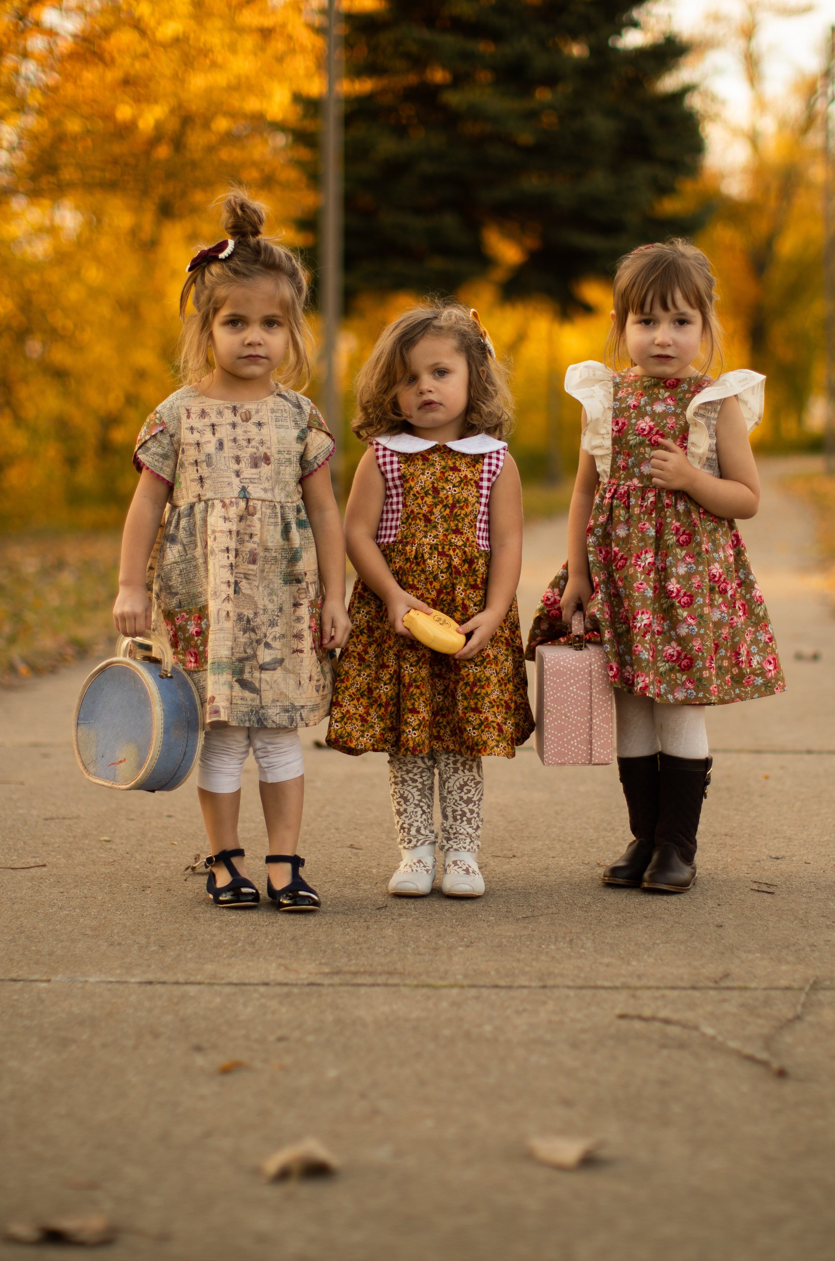 Cotton Pinafore Dress 3T