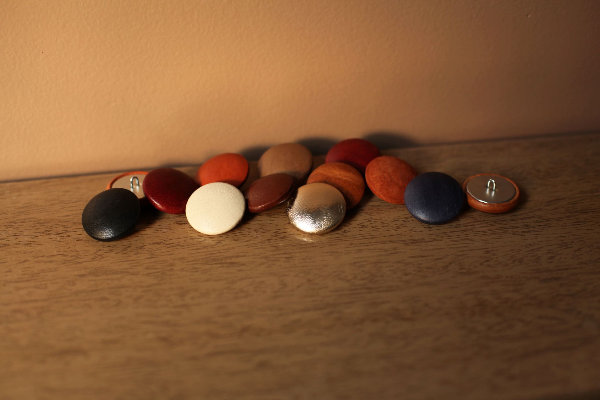 leather buttons for wool coats