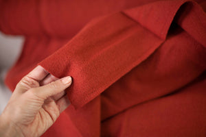 red lanacot wool