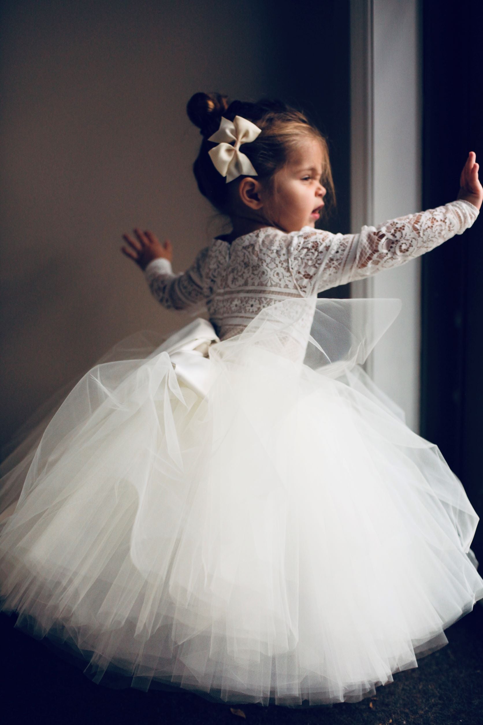 flower girl dress tutu