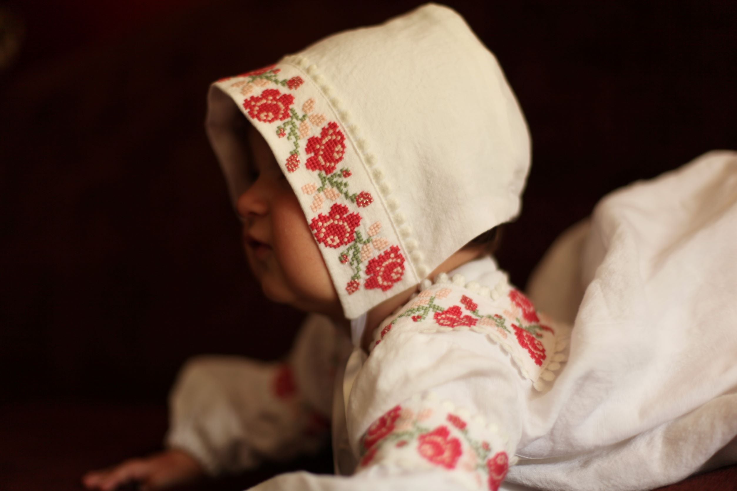 Ukrainian christening gown