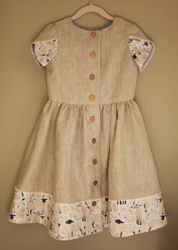 Sheep girls dress