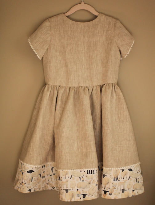 sheep girls dress