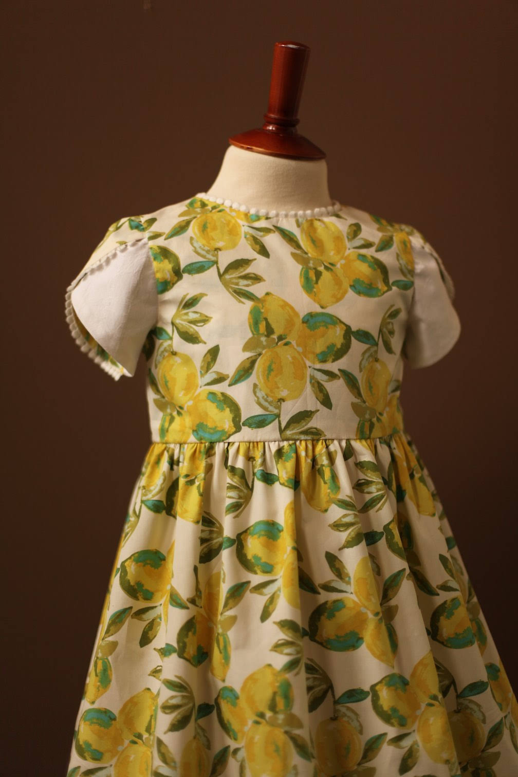 lemons girls dress