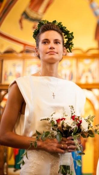 ivory silk wedding blouse