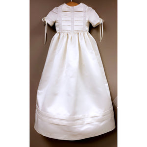 silk baptismal gown