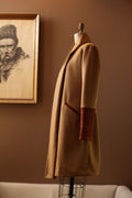 womens wool coat camel