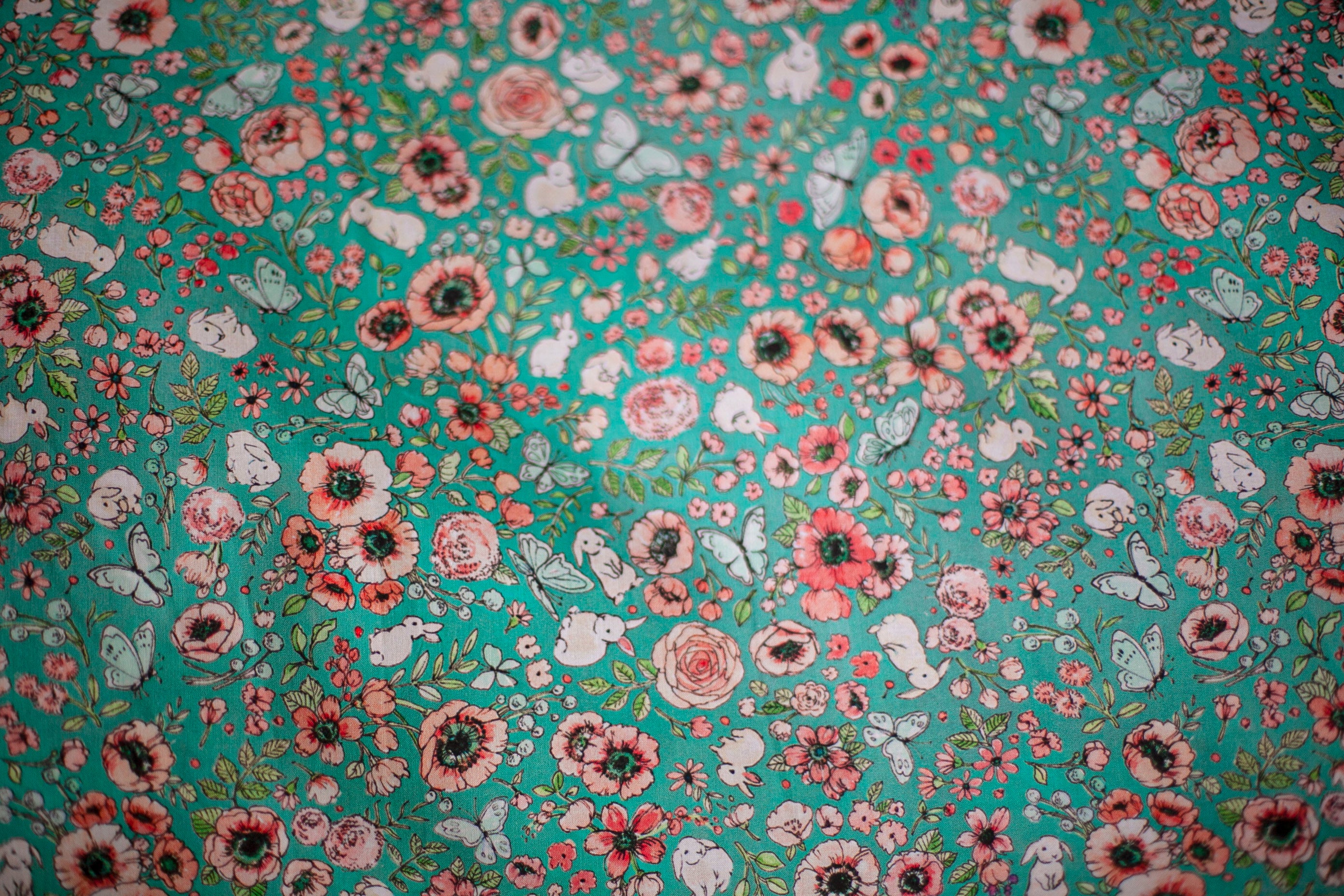 year of the bunny fabric