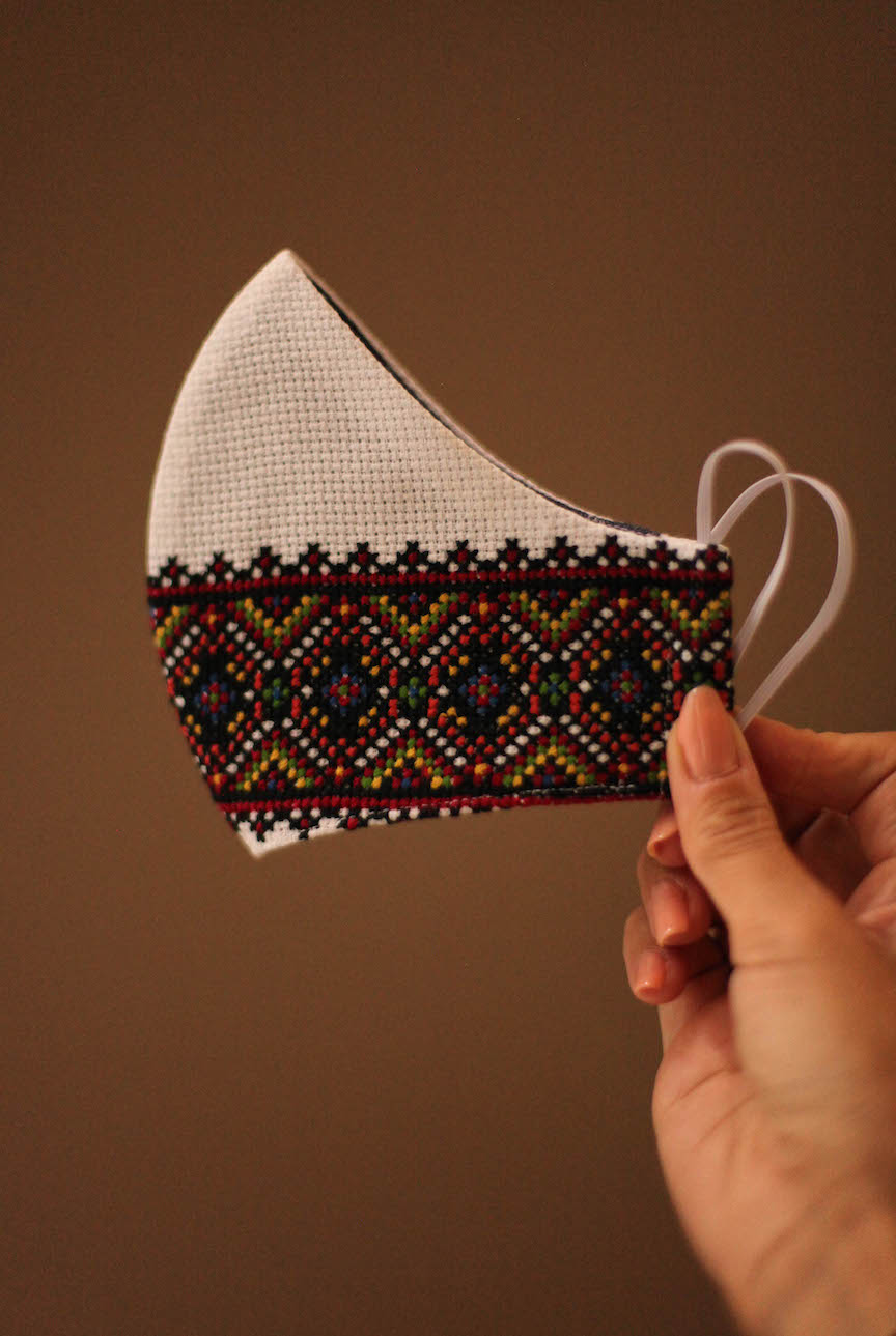 Ukrainian Embroidery Vyshyvanka Mask