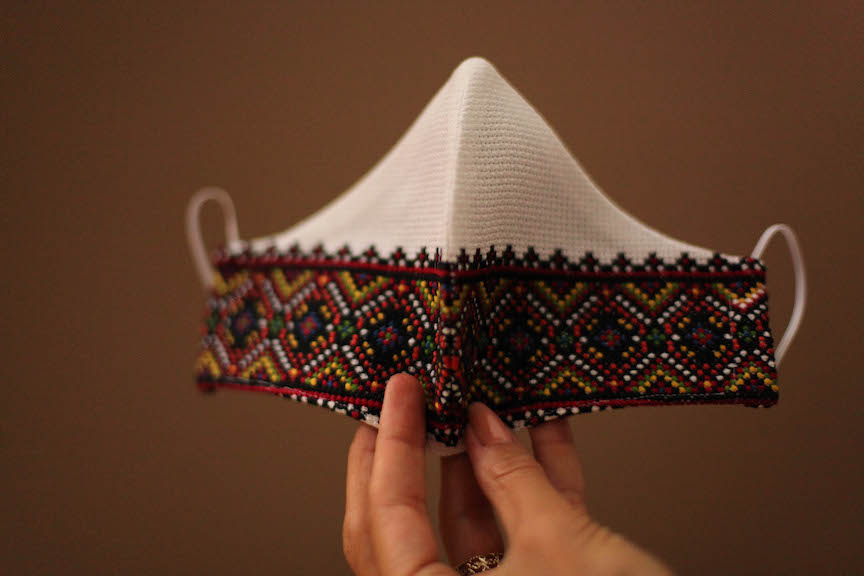 Ukrainian Vyshyvanka Mask