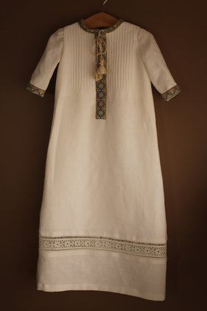 traditional heirloom baptismal gown