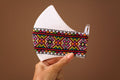 Ukrainian embroidered mask