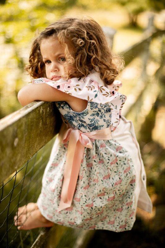 girls pinafore dress