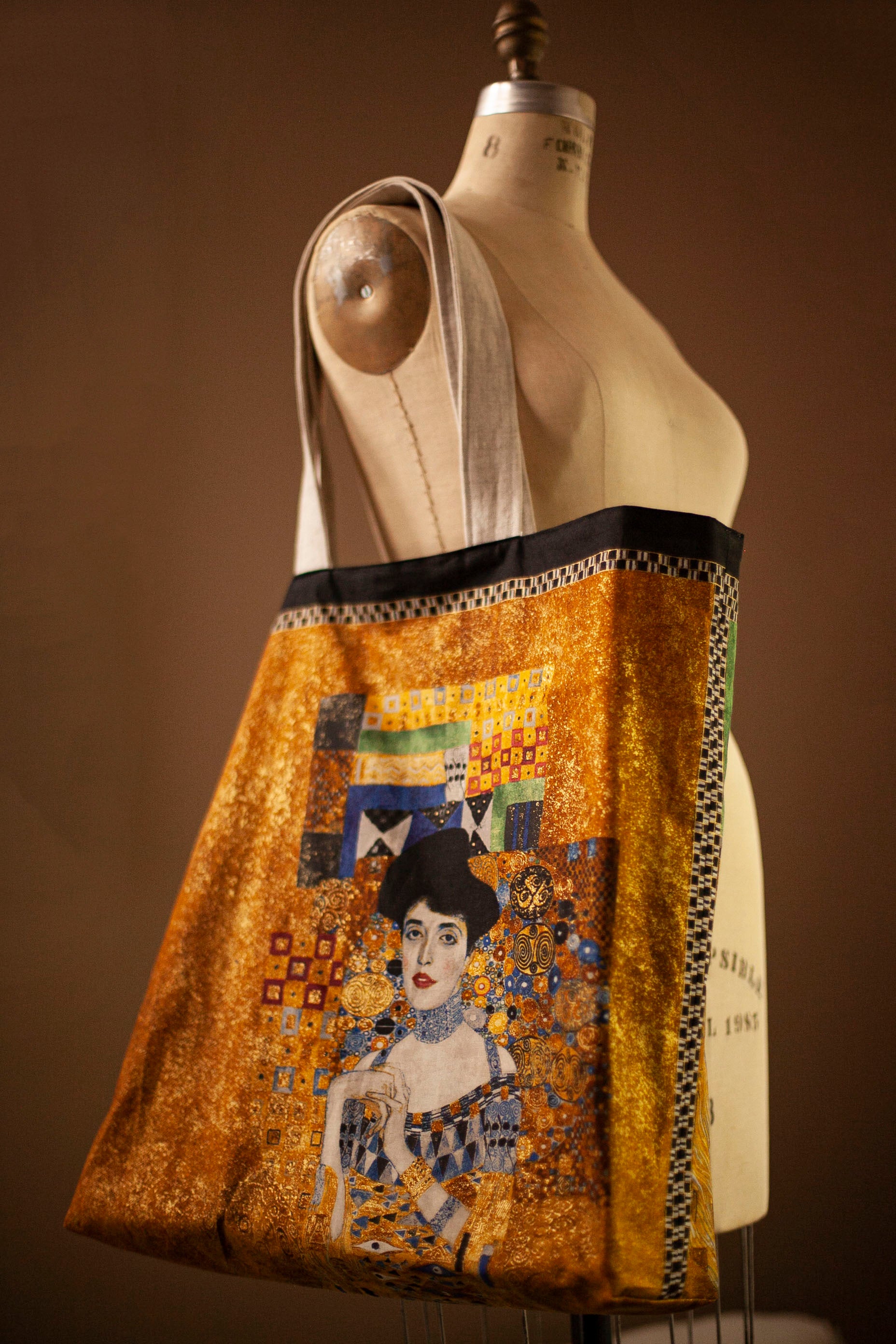 Klimt gustav tote bag