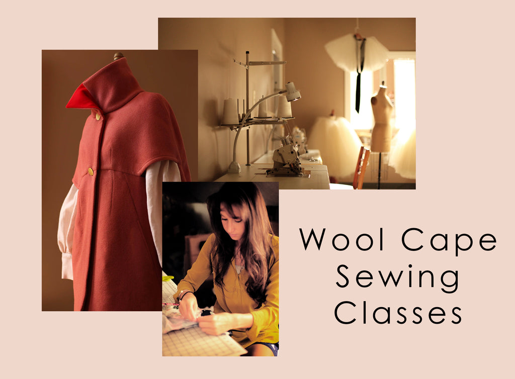 wool cape sewing classes
