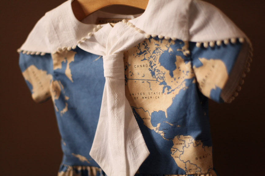 blue sailor dress